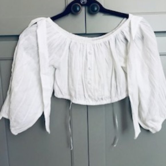 NWT Luxe Fashion Lable Charmeuse Top - Picture 3 of 8